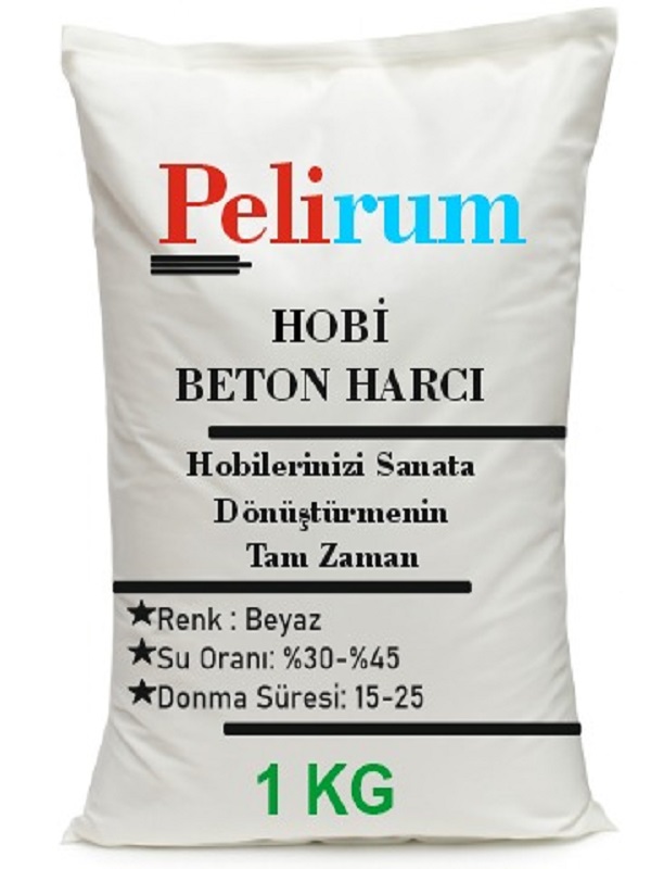 BLANJ Hızlı Donan Biblo Harcı Tozu Güçlü Hobi Biblo Mumluk Vazo Kalıp Döküm Harcı 1 Kg (%98 BALONCUKSUZ)